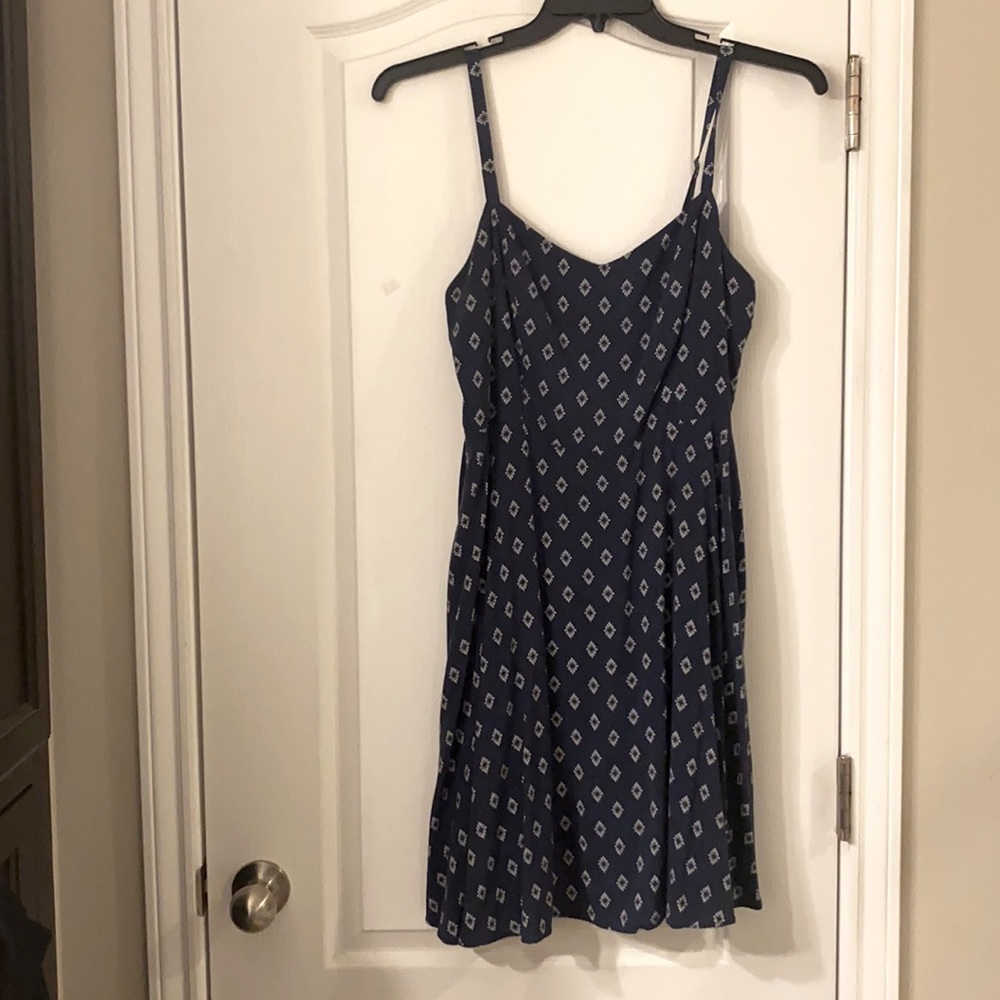 Old navy blue mini summer dress